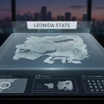Alt Text GTA 6 map guide showing Leonida and its six officially named destinations